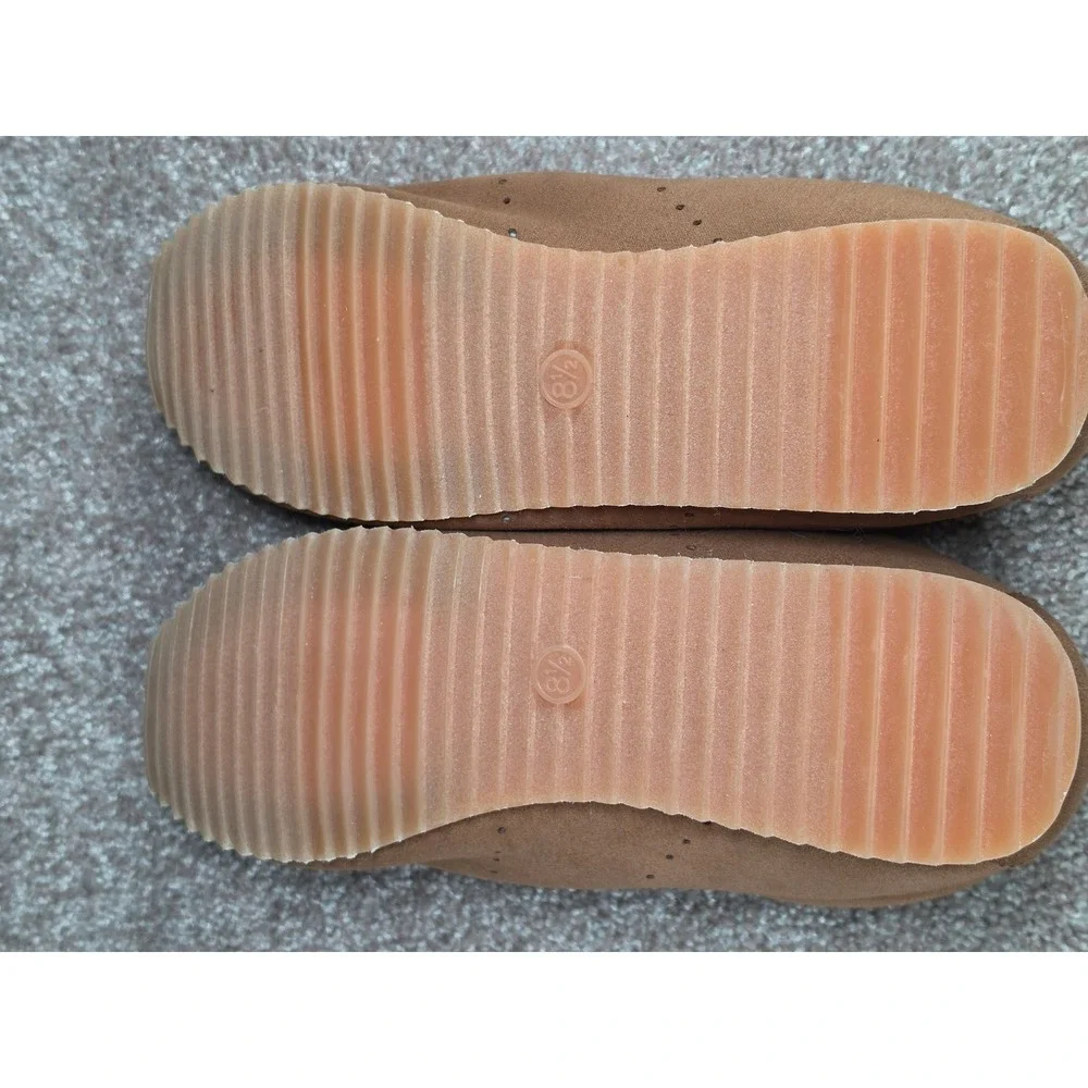 Universal Thread Jojo Brown Faux Suede Memory Foam Sneakers Womens 8.5 NEW - Picture 6 of 6
